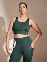 Shop-High Impact Action Bra With Clasp Sage