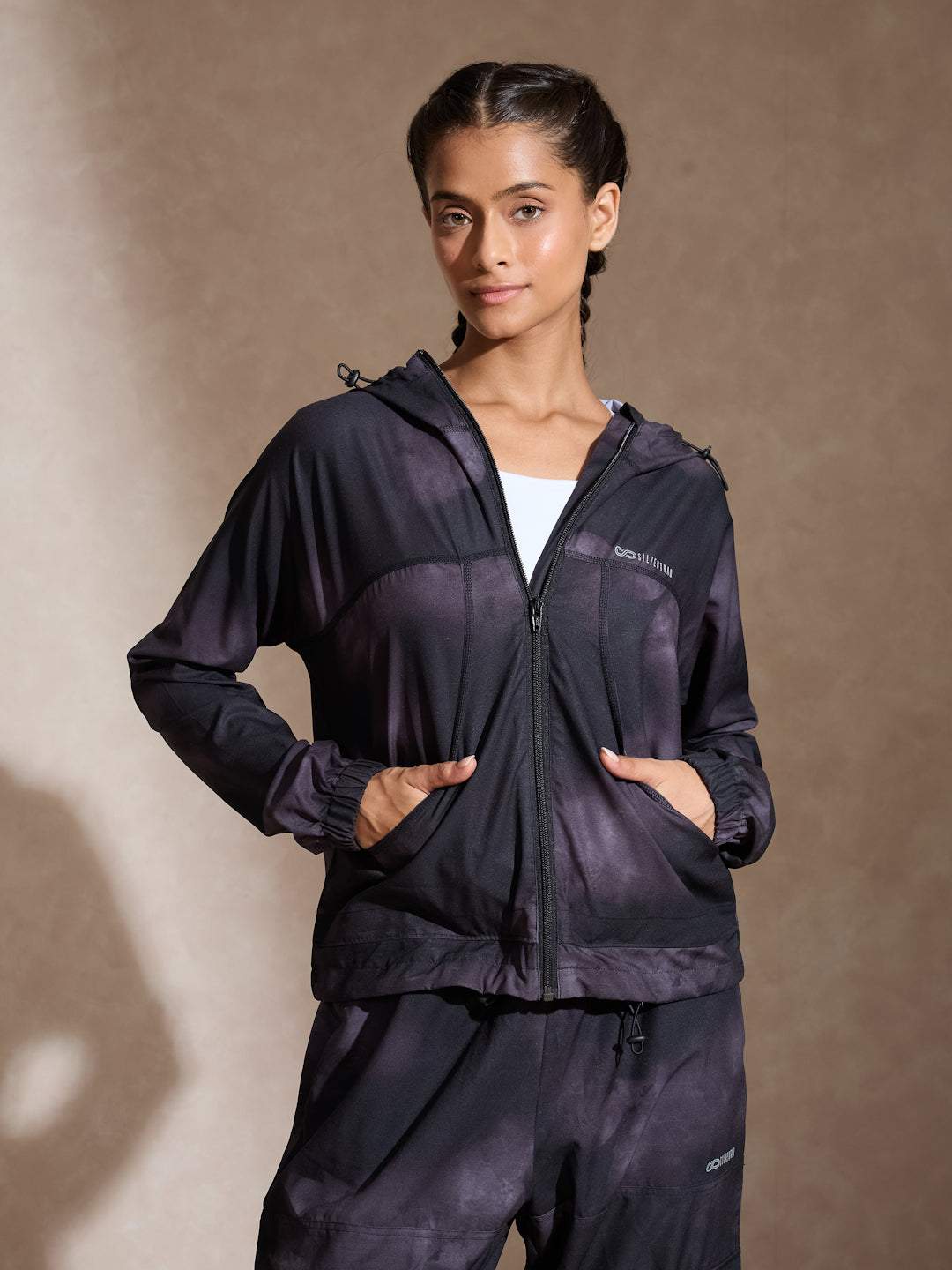 Utility Cargo Jacket Acid Wash