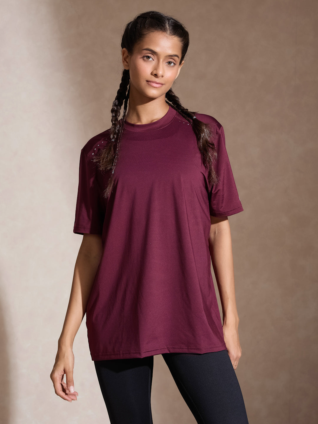 Boyfriend TraqDry Tee Plum