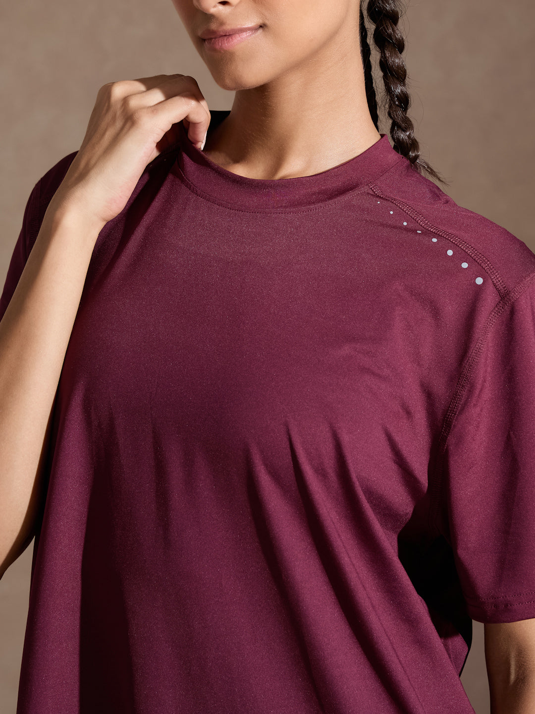 Boyfriend TraqDry Tee Plum