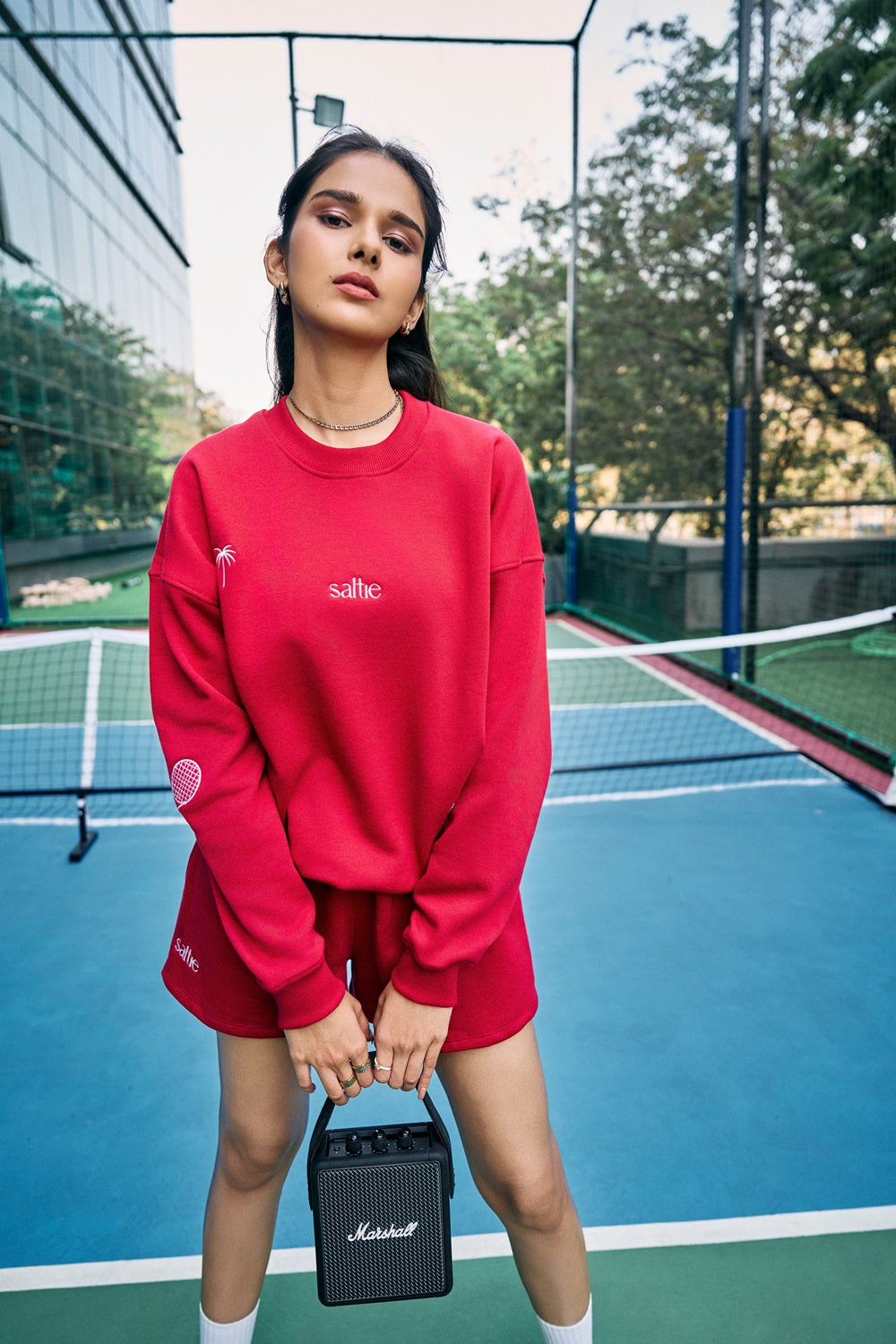 Club Motifs Cherry Red Sweatshirt