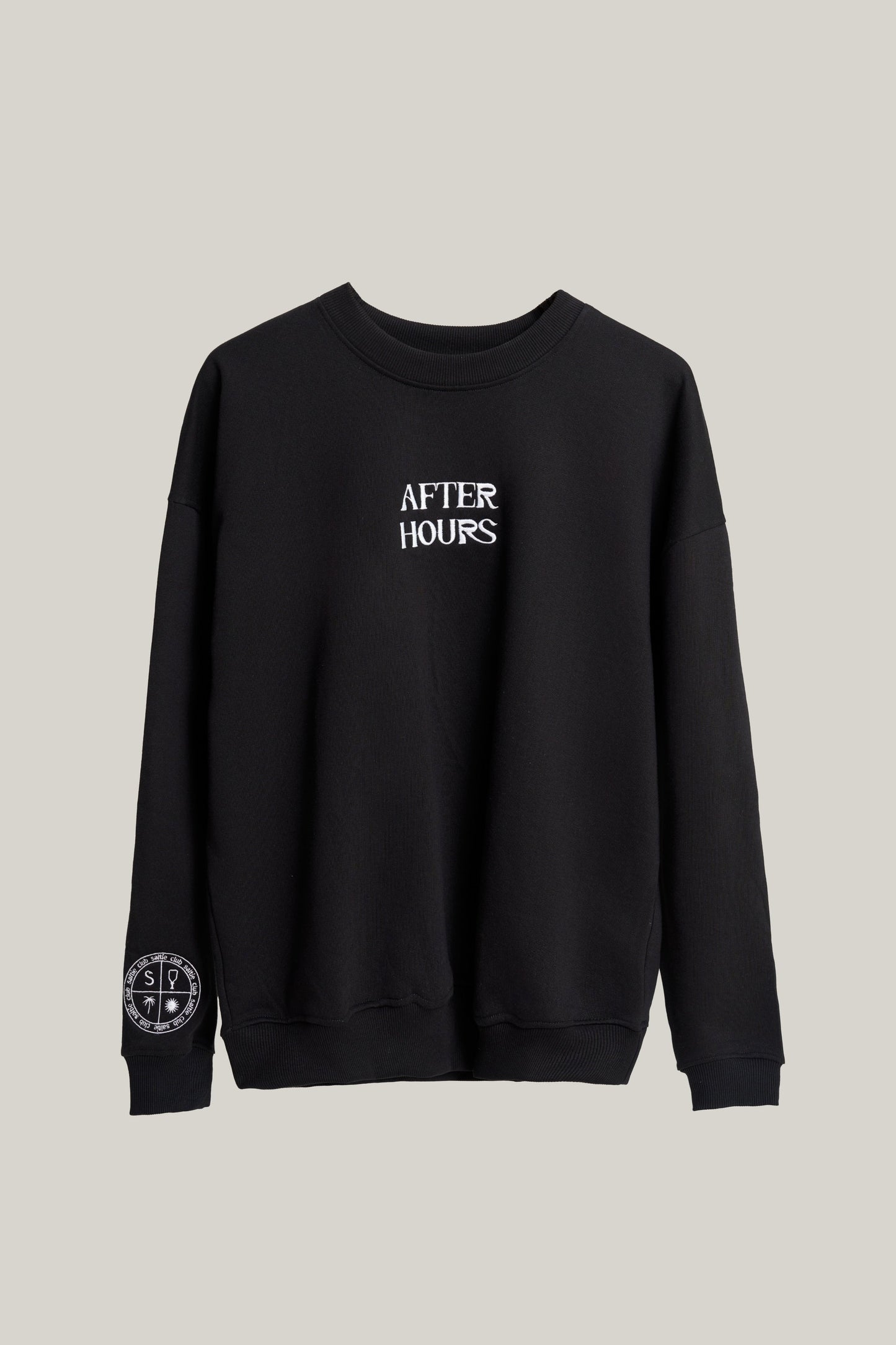 After Hours Black Sweatshirt Women