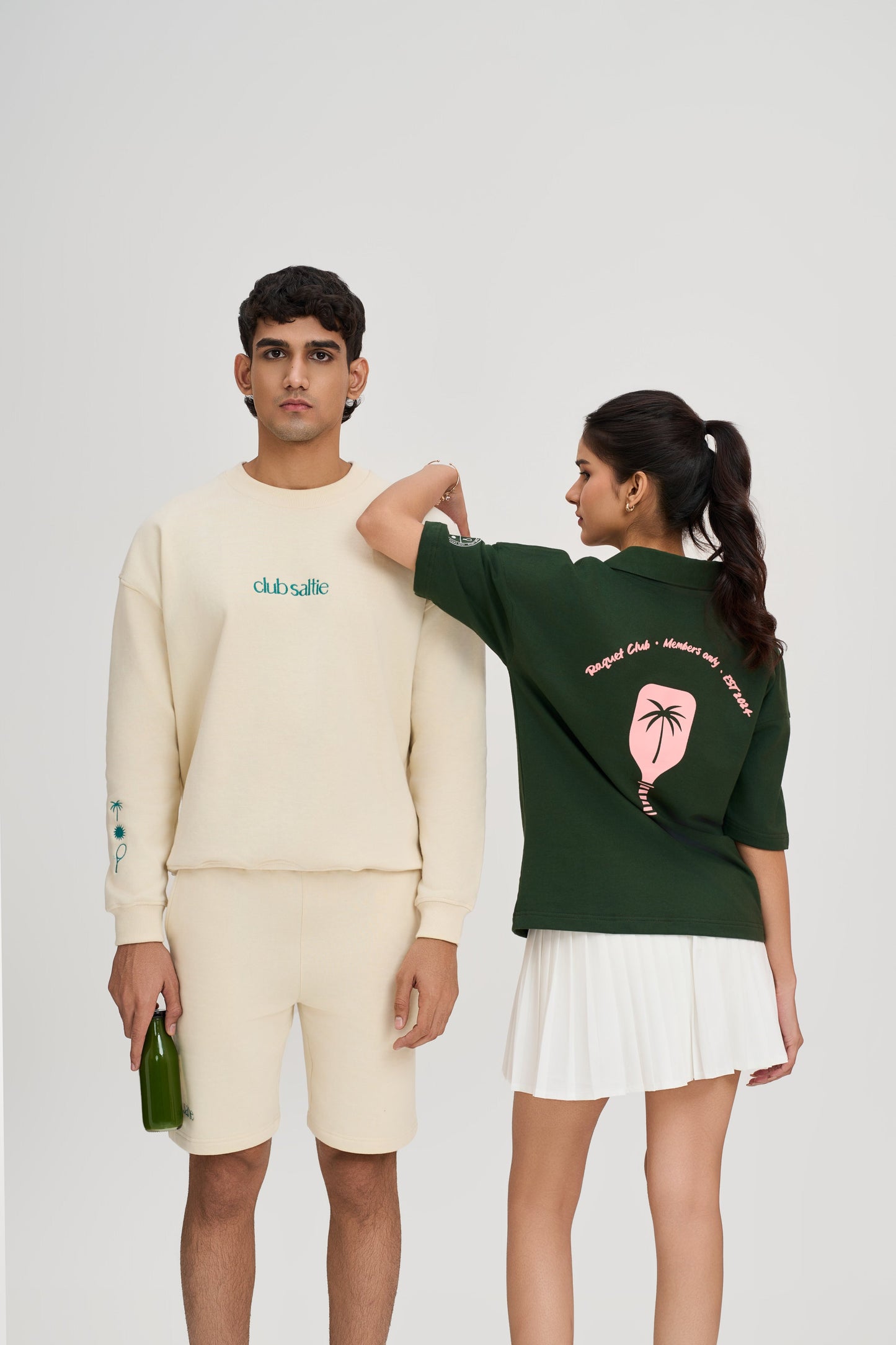 Club Font White Swan Set Men
