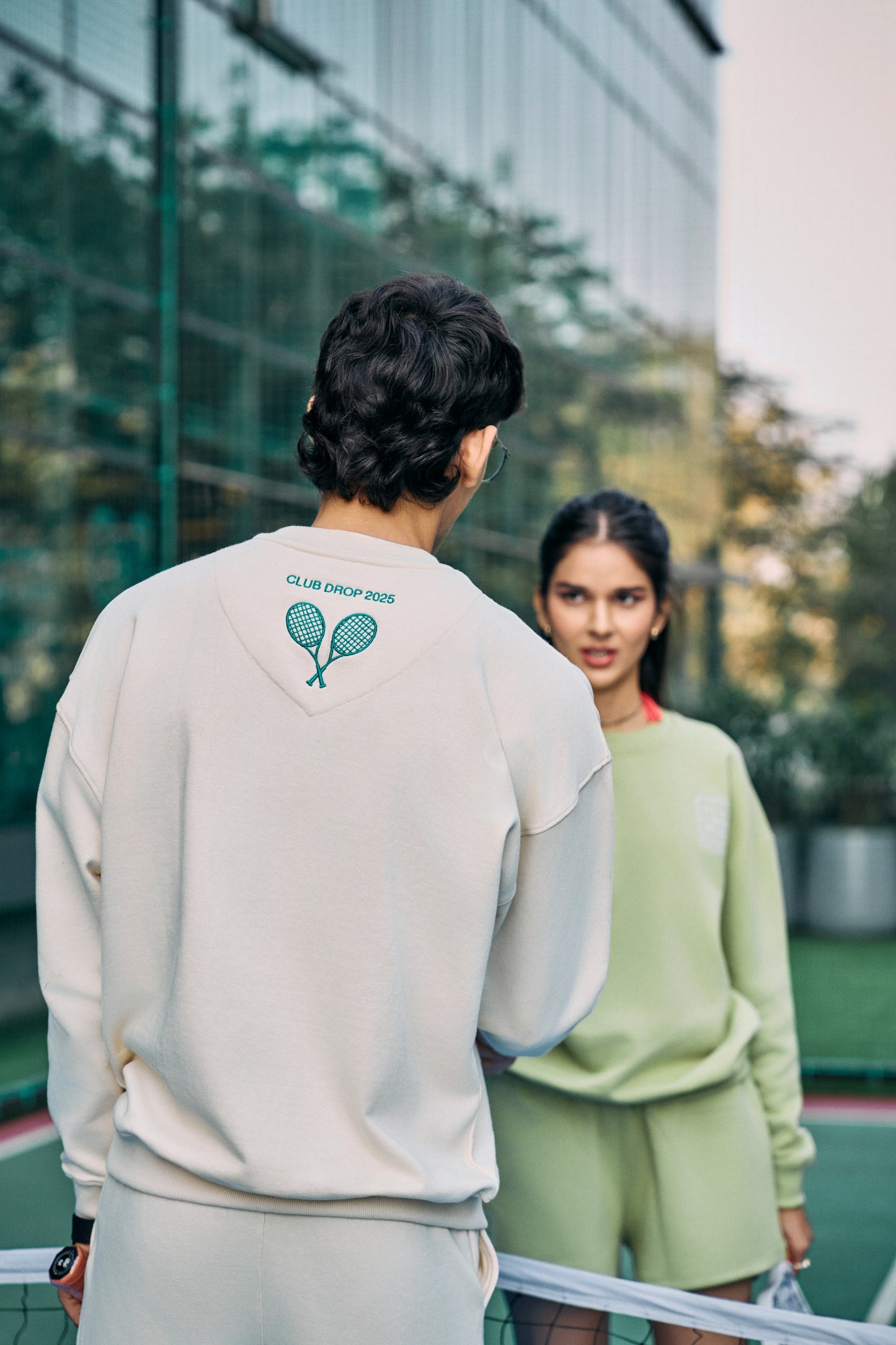 Club Font Sweatshirt Men