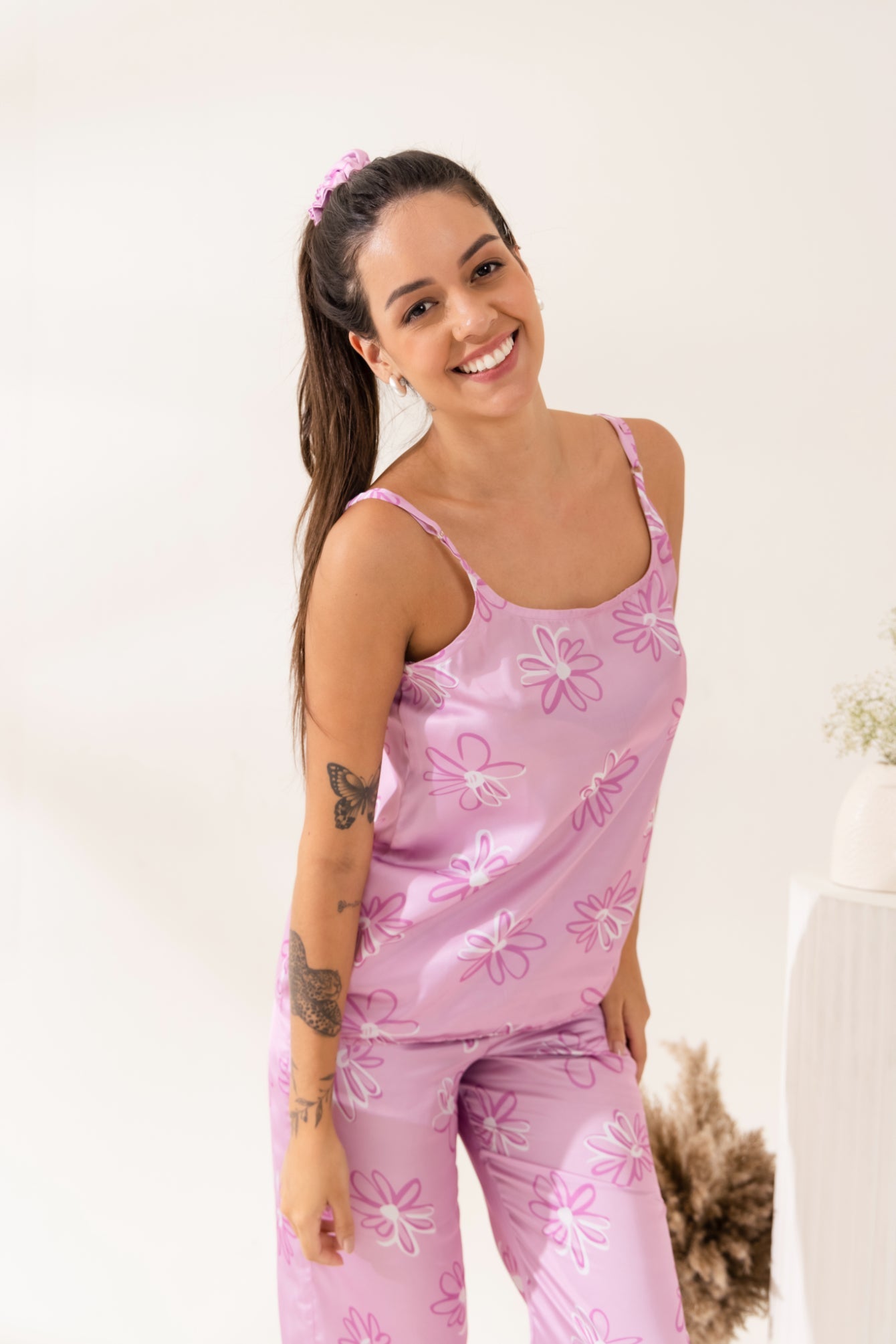 Flora Cami Pajama Set