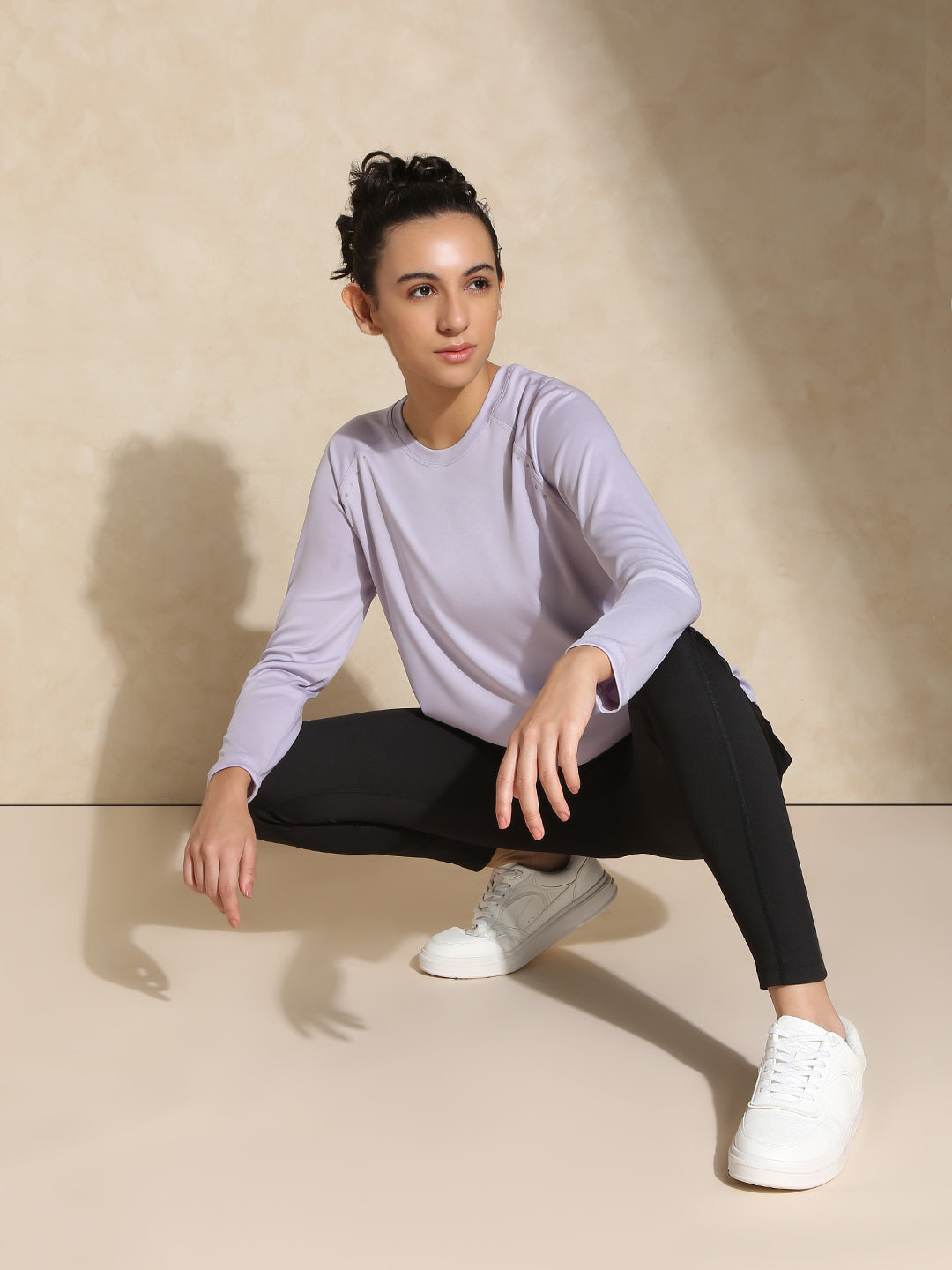 Aero TraqDry Long Sleeve Tee Lilac
