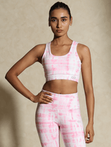 Shop-Pink Shibori Luxe Crop Top