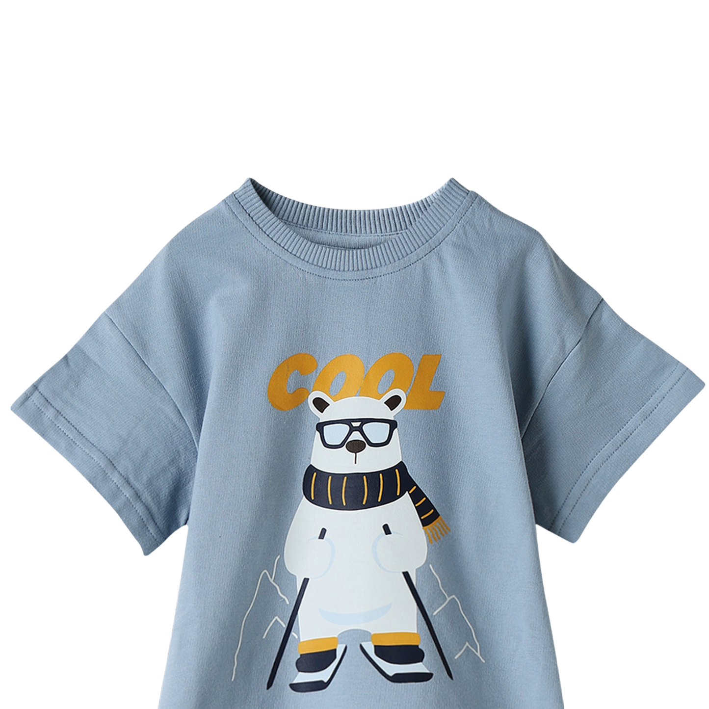 French Terry Tee & Shorts Co-ord Set