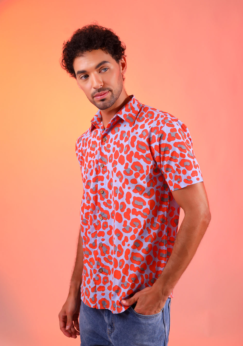 Pawprint Shirt For Men