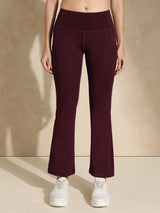 Shop-Luna Sculpt Flare Pants Plum