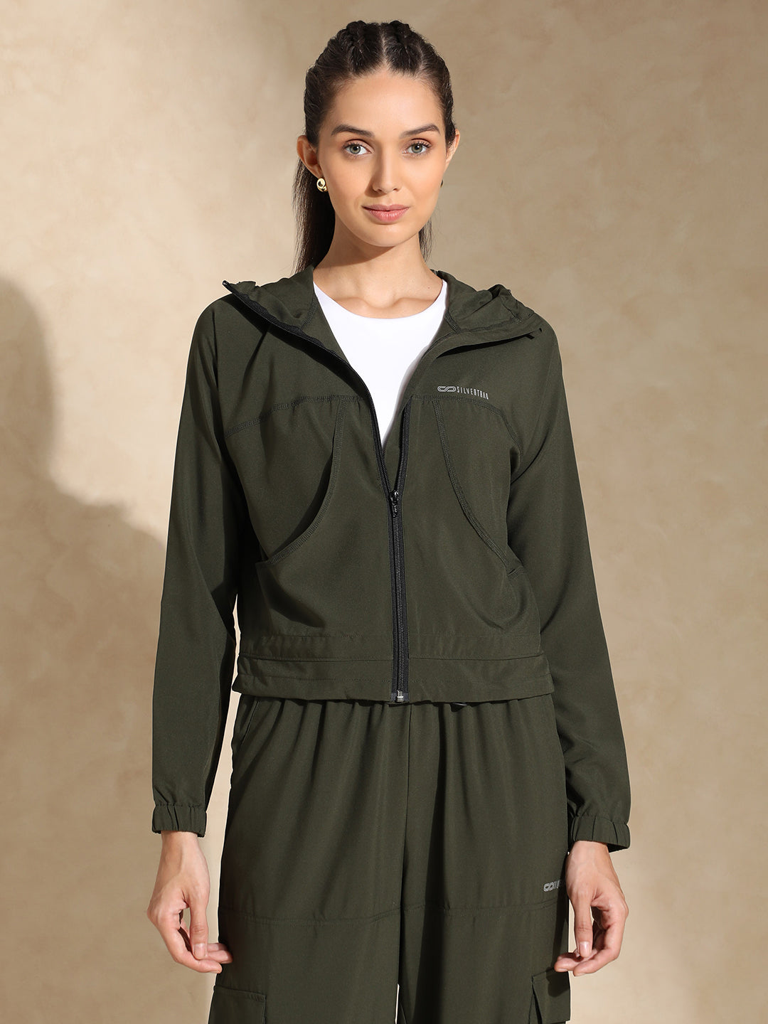 Utility Cargo Jacket Olive