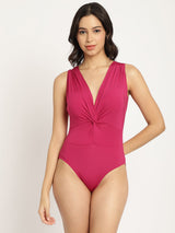 Fuchsia Flair Monokini by AOBA, view 3