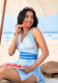 Dalia Dreams – Frock Swimsuit with Shorts