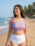 Sugar White Ruched Set (2 Pcs)