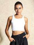 Shop-High Impact Action Bra With Clasp White