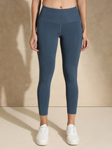 Shop-Aegean Blue High Impact Action Bra with Clasp & Luna Sculpt Leggings