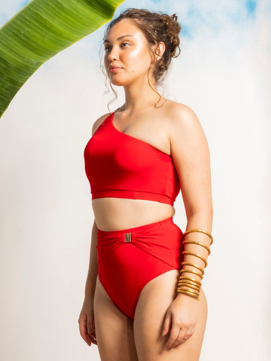 Chopped Chilli Red Bikini Set