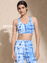 Shop-Indigo Shibori Luxe Crop Top
