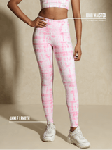 Shop-Pink Shibori Luxe Leggings