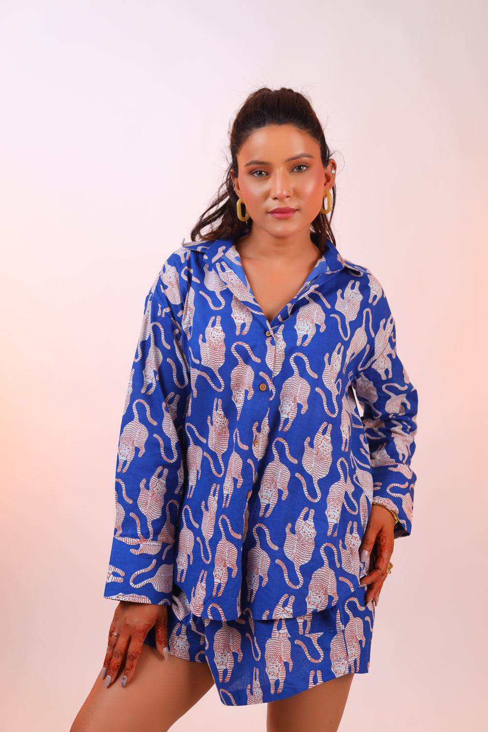 Bengal Blaze Co-Ord Set For Women