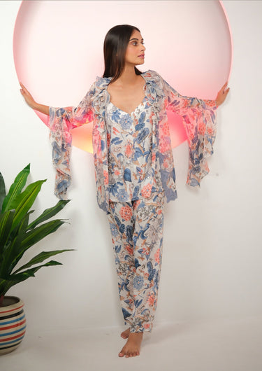 Petal Whisper Printed 3-Piece Set