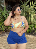 Royal Citrus Shorts Set (2 Pcs)