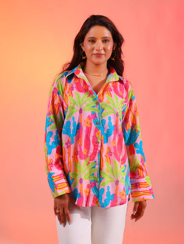 Groovy Succulents Shirt for Women