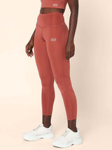 Shop-Ath Perform 7/8 High Waist Leggings Marsala
