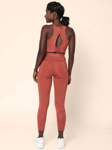 Shop-Ath Perform 7/8 High Waist Leggings Marsala