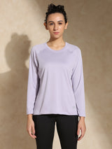 Shop-Aero TraqDry Long Sleeve Tee Lilac