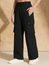 Shop-TraqPace Cargo Pants Black