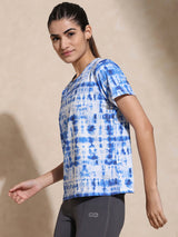 Shop-Shibori Wicking Tee Indigo