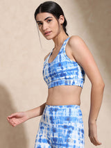Shop-Indigo Shibori Luxe Crop Top