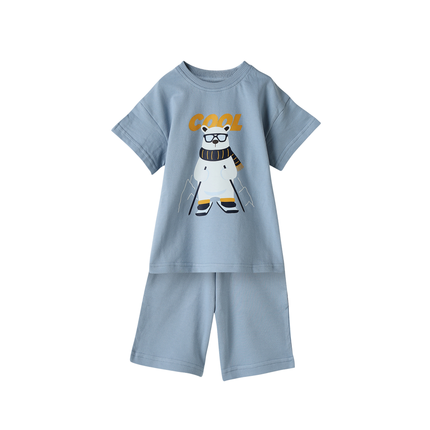 French Terry Tee & Shorts Co-ord Set