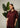 Velour Maroon Hand-Embroidered Co-ord Set