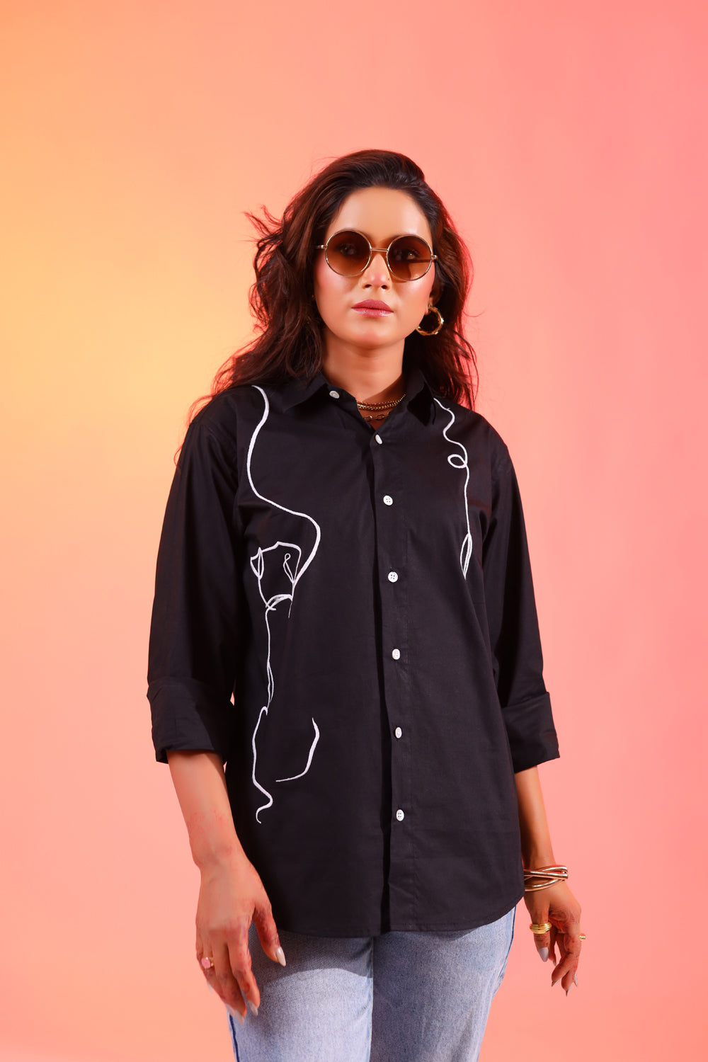 Bruno Black Shirt For Men