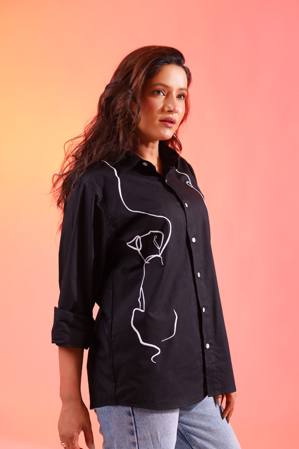 Bruno Black Shirt For Men