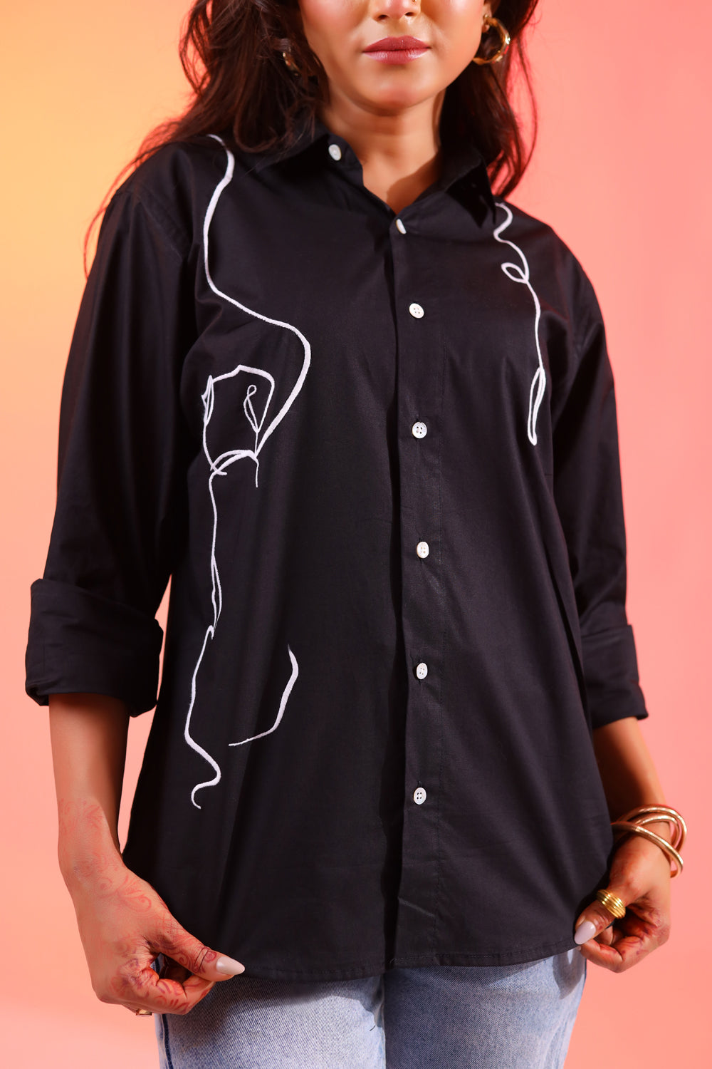 Bruno Black Shirt For Men