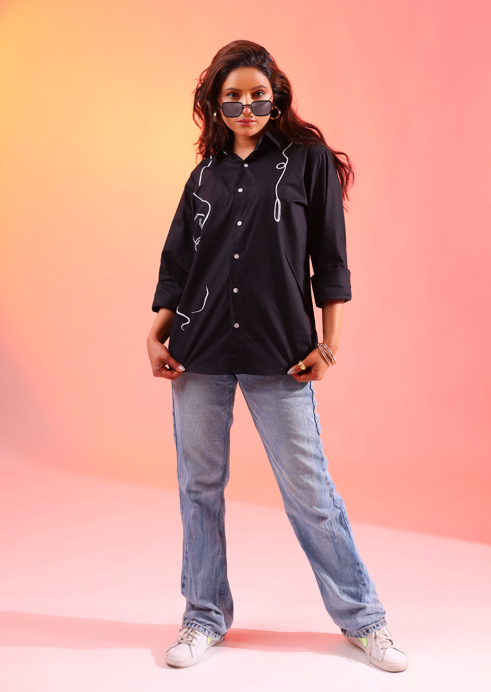 Bruno Black Shirt For Men