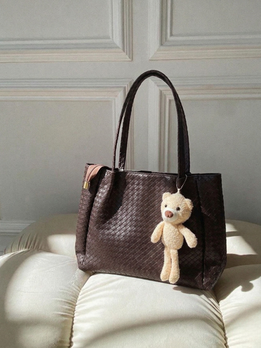 Chocolate Brown Leather Bag