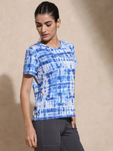 Shop-Shibori Wicking Tee Indigo