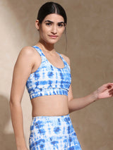 Shop-Indigo Shibori Luxe Crop Top