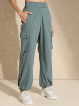 Shop-AeroTraq Cargo Pants Sea Green
