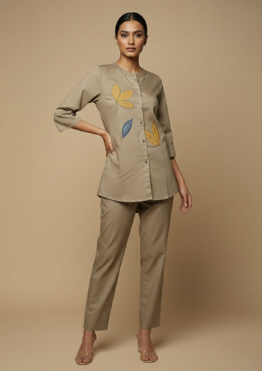 Mud Bloom Applique Co-ord Set