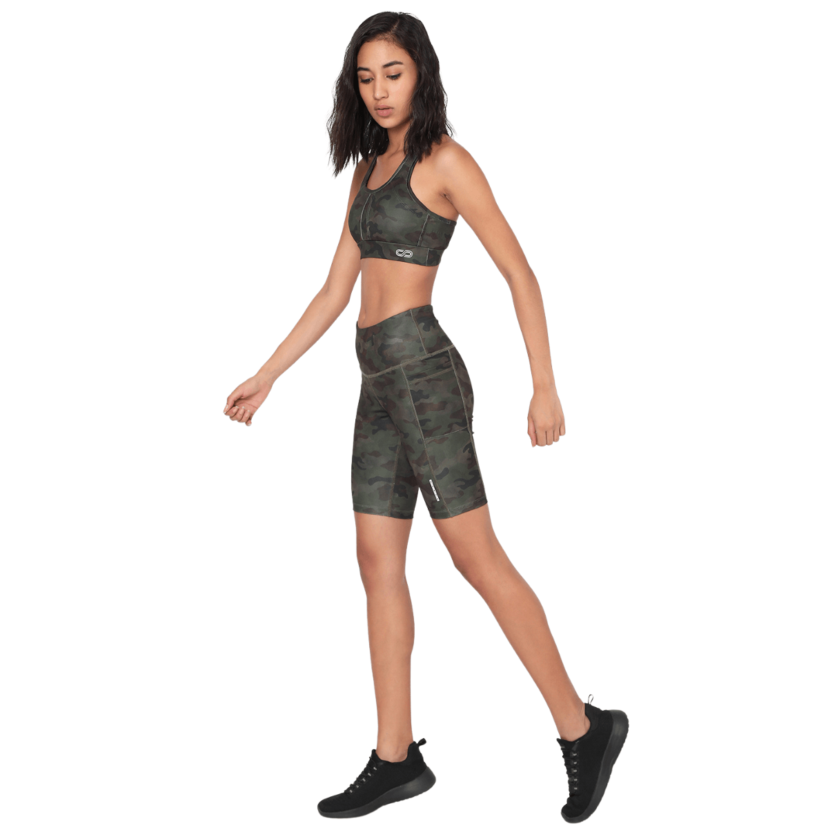 Biker Shorts Army Camo