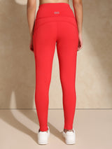 Shop-Luna Sculpt Leggings Red