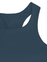 Shop-High Impact Action Bra With Clasp Aegean Blue