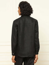 Shop-Linen Shirt Black