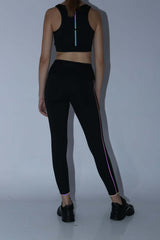Shop-Streak Reflective Leggings Black