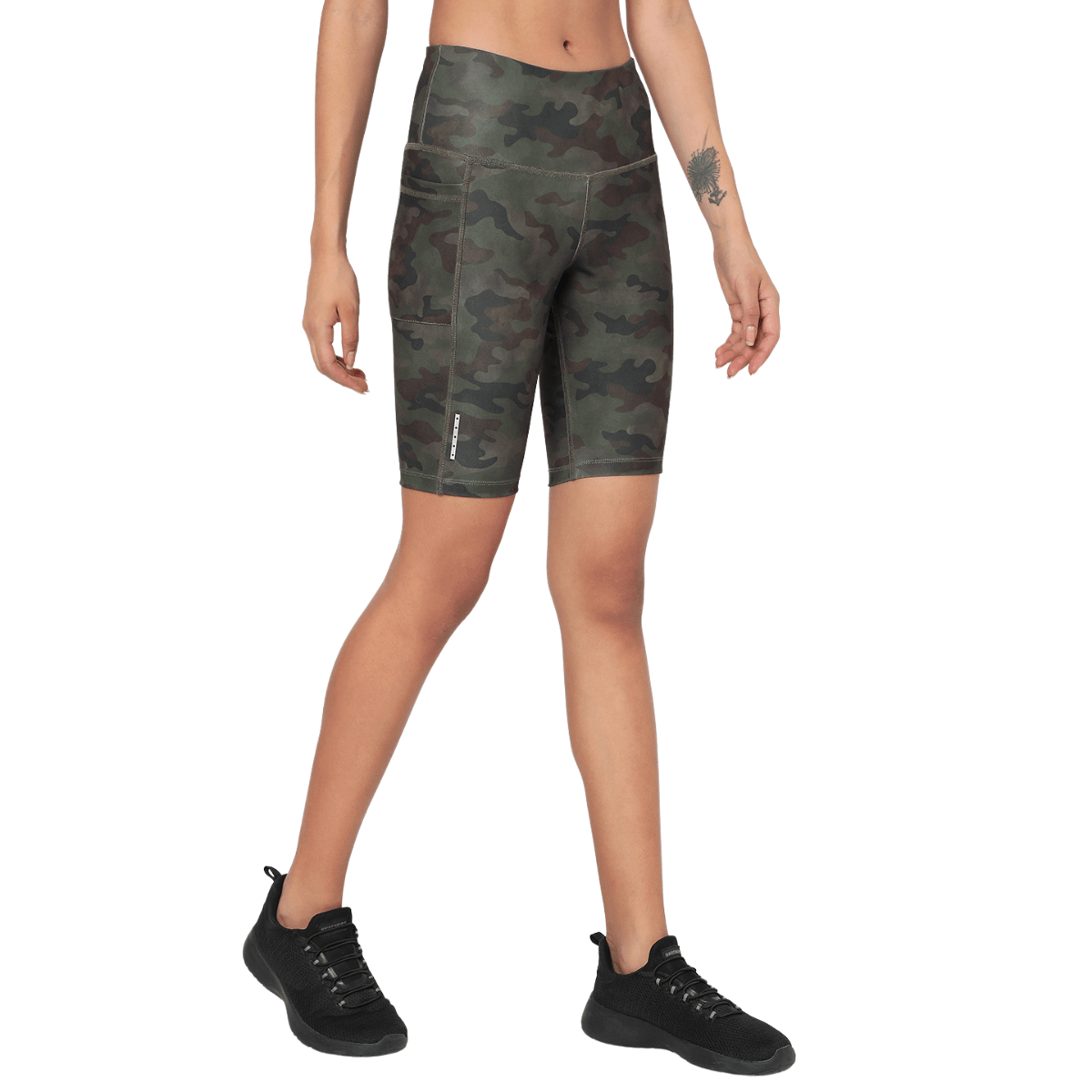 Biker Shorts Army Camo